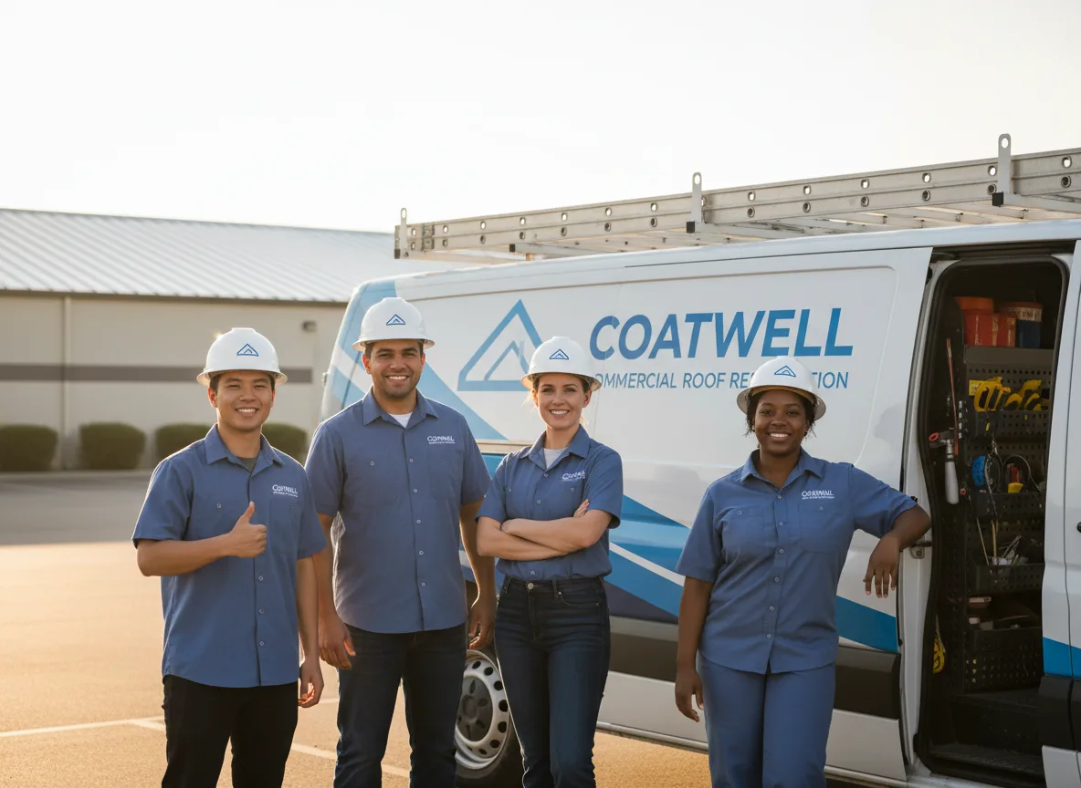 Commercial roof coating company in Wrightsboro, TX